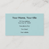 詳しい猫のカッコいいのモダンなヒップスターのおもしろいの芸術-私は気になりません 名刺 (裏面)