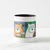 詳しい猫のマグ マグカップ (中央)