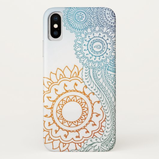 詳しいhennaの抽象芸術の日の出 Case-Mate iPhoneケース (裏面)