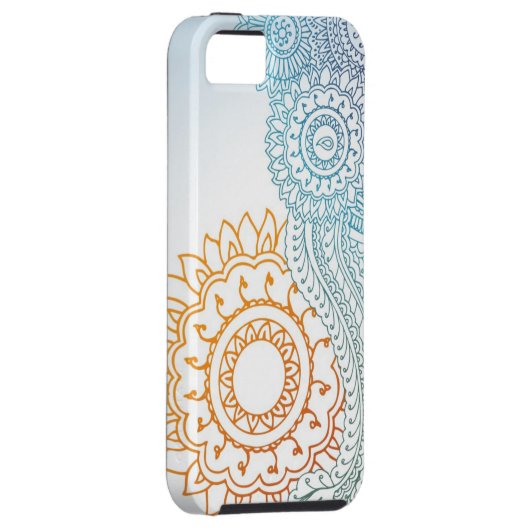 詳しいhennaの抽象芸術の日の出 Case-Mate iPhoneケース (裏面/右)