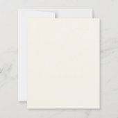 詳細およびQRコード結婚のエンクロージャカード (裏面)