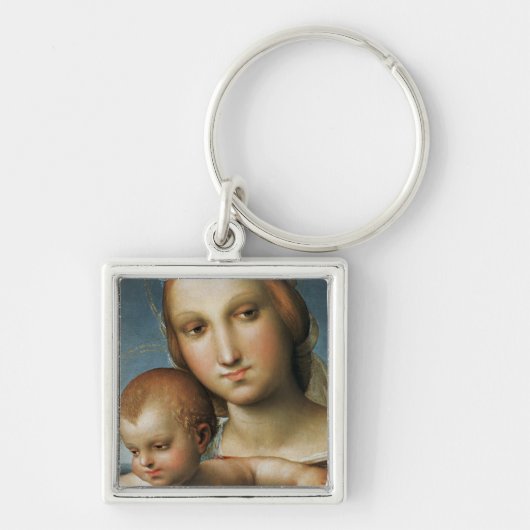 詳細からの <Virgin and Child> Raphaに帰因させる キーホルダー (正面)