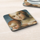 詳細からの <Virgin and Child> Raphaに帰因させる コースター (左側)