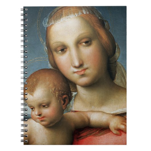 詳細からの <Virgin and Child> Raphaに帰因させる ノートブック (正面)