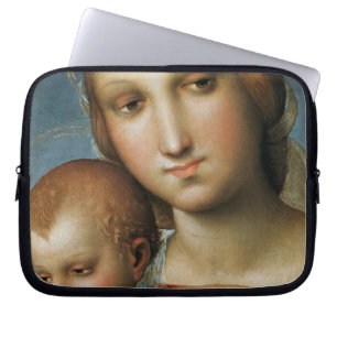 詳細からの <Virgin and Child> Raphaに帰因させる ラップトップスリーブ