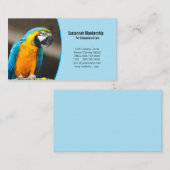 詳細とカスタムの前面 名刺 (正面/裏面)