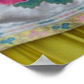 詳細とドレスのパターン ポスター (角)