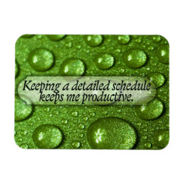 「詳細なスケジュール」モチベーション肯定フレキシ マグネット