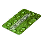 「詳細なスケジュール」モチベーション肯定フレキシ マグネット (左側)