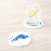 詳細なスペリオル湖 コースター (側面)