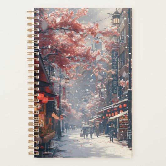 詳細なノート プランナー手帳 (正面)