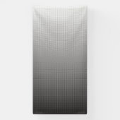 詳細なパターンcoを特徴とするモノクロ画像 横断幕 (縦)