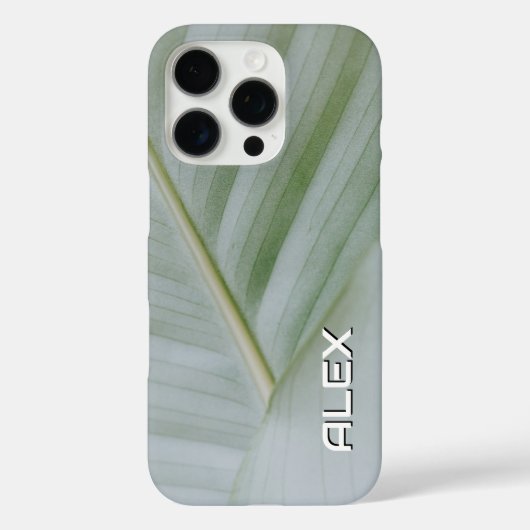 詳細なパームリーフ – 植物学クローズアップアート Case-Mate iPhoneケース (裏面)