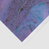 詳細なレースのようハンドドロードドールヘナインディアンアート 薄葉紙 (詳細)