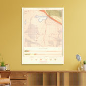 詳細な地質学シートXIII キャンバスプリント (インサイチュ (リビング))