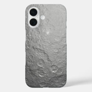 詳細な満月写真 高解像度月面 iPhone 16ケース