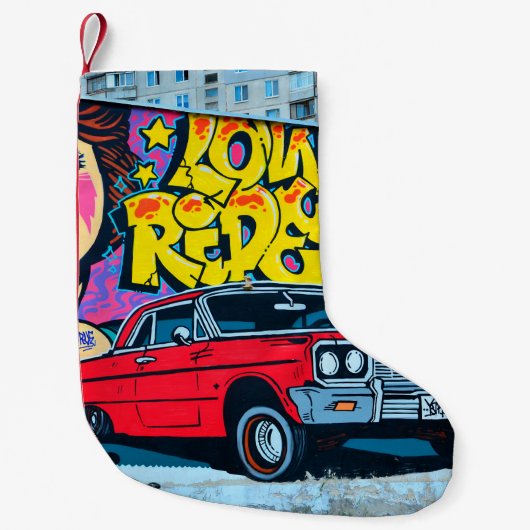 詳細な落書きスケッチ。概念 スモールクリスマスストッキング (正面)