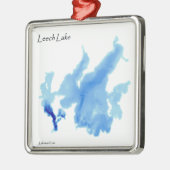 詳細なleech湖 メタルオーナメント (左)