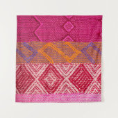 詳細のカラフル タペストリー (正面(横))