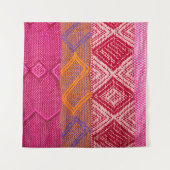 詳細のカラフル タペストリー (正面)