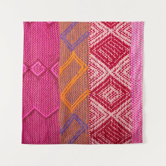 詳細のカラフル タペストリー (正面)