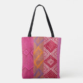 詳細のカラフル トートバッグ (裏面)