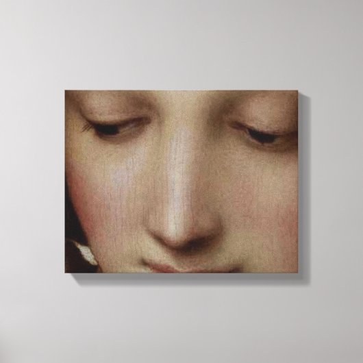 詳細のマドンナの牧草地 キャンバスプリント (正面)