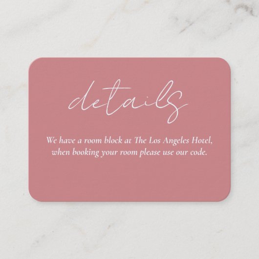 詳細のラブストーリー結婚用カード エンクロージャーカード (正面)