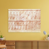 詳細のレリーフ、 浮き彫りフリーズ東 キャンバスプリント (インサイチュ (リビング))