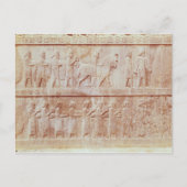 詳細のレリーフ、 浮き彫りフリーズ東 ポストカード (正面)