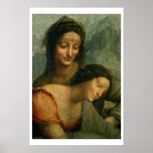 詳細のヴァージンとヴァージンのセント・アン ポスター (正面)