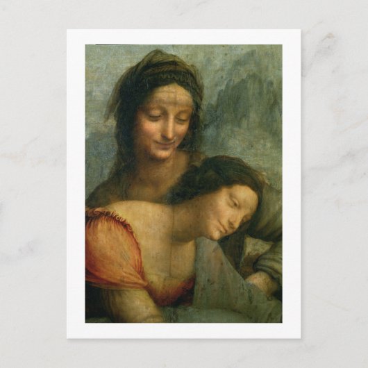 詳細のヴァージンとヴァージンのセント・アン ポストカード (正面)