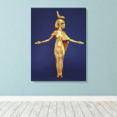 詳細の女神セルケット キャンバスプリント (インサイチュ (ウッドフロア))