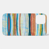 詳細の抽象芸術絵画;同心リン Case-Mate iPhoneケース (裏面 (横))