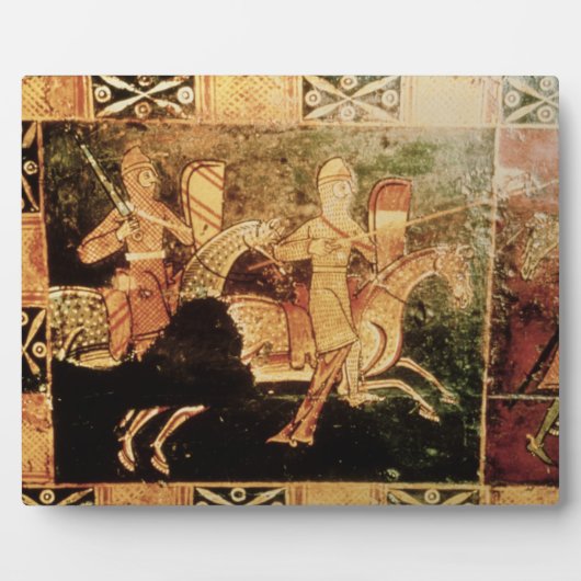 詳細の結婚御衣を描いた胸の兵 フォトプラーク (正面)