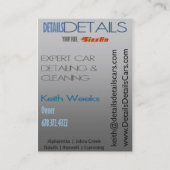 詳細の詳細の名刺 名刺 (裏面)