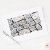 詳細の通りの敷石 長方形シール (封筒)