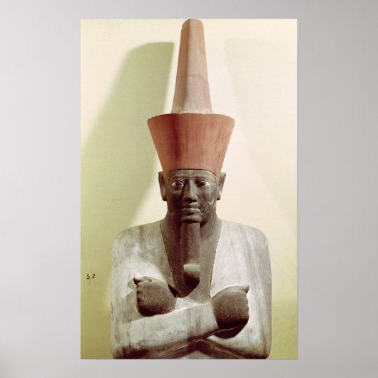 詳細のMentuhotep II像 ポスター (正面)