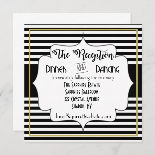 詳細はこちら 招待状 (正面/裏面)