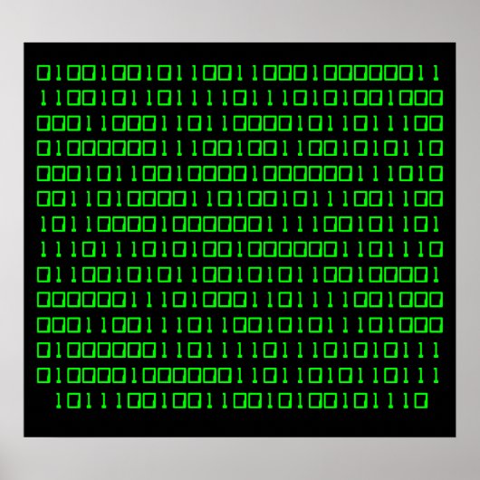 詳細はこちら – Binary Code poster ポスター (正面)