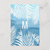 詳細を結婚するモダンな濃紺の金ゴールドブラシストローク エンクロージャーカード (裏面)