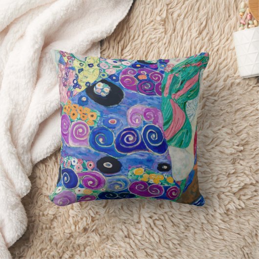 詳細オブザメイドバイグスタフクリムト クッション (ブランケット)