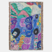 詳細オブザメイドバイグスタフクリムト スローブランケット (正面縦)