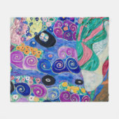 詳細オブザメイドバイグスタフクリムト フリースブランケット (正面(横))