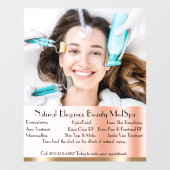 詳細カスタマイズなMedスパ美しいトリートメント大 ウィンドウサイン (シート)