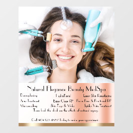 詳細カスタマイズなMedスパ美しいトリートメント大 ウィンドウサイン