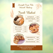 詳細カスタマイズベーカリー商品入場プロモーション ウィンドウサイン (シート3)