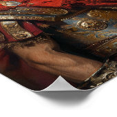 詳細カラーポートレート絵画ズオブシーザーポスター ポスター (角)