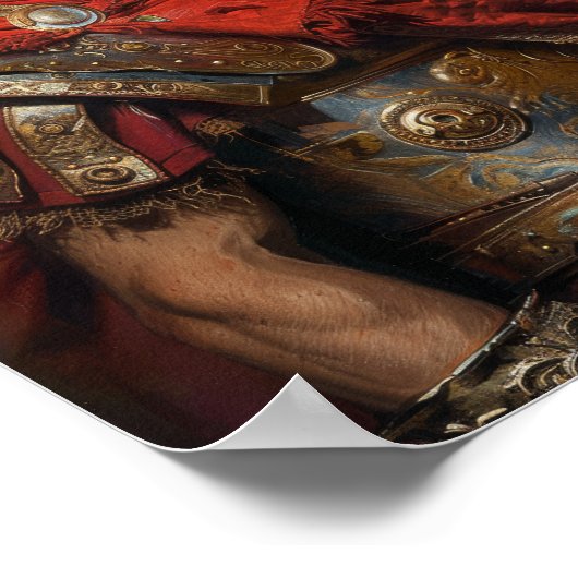 詳細カラーポートレート絵画ズオブシーザーポスター ポスター (角)