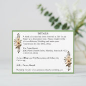 詳細カードで計画が簡単に 招待状 (スタンド正面)